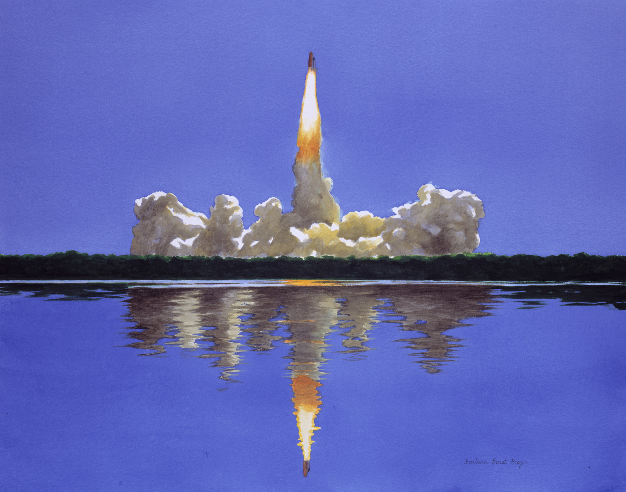 Art of Space: NASA Exhibit Launches Artist as Icon
